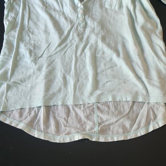 Abercrombie & Fitch Light Green Blouse - Picture 7 of 8